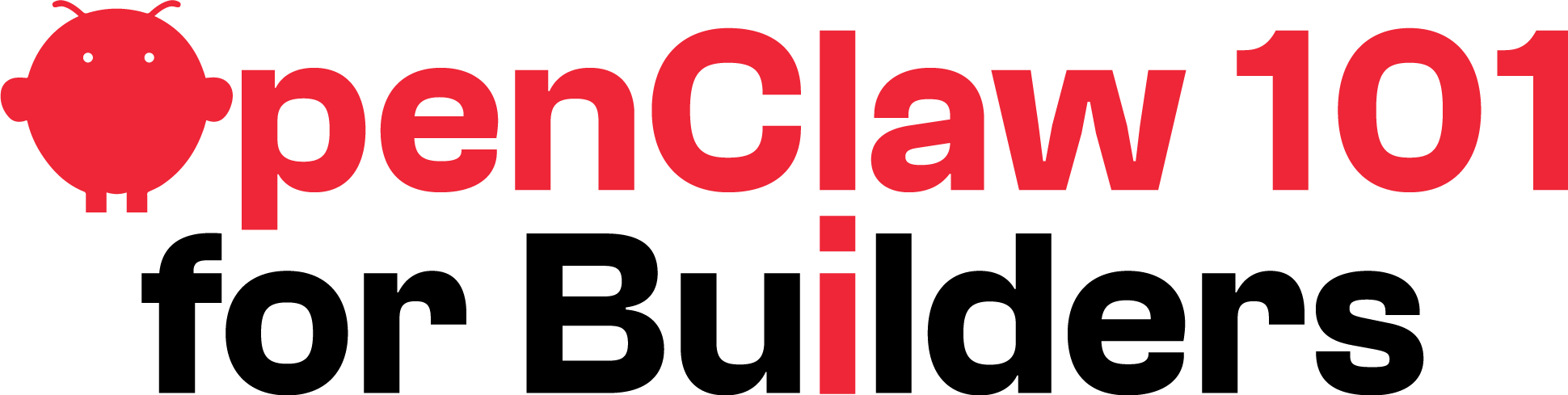 OpenClaw 101 Dark Vertical Logo